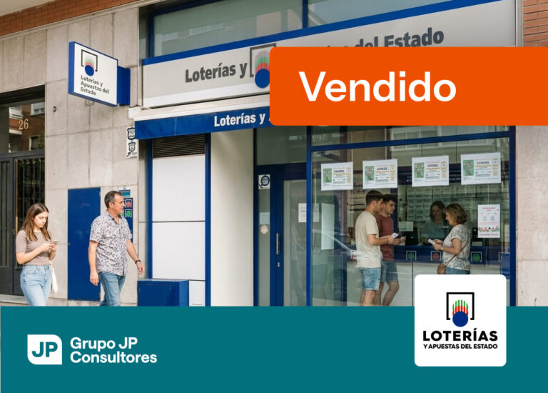 Administración de lotería en traspaso