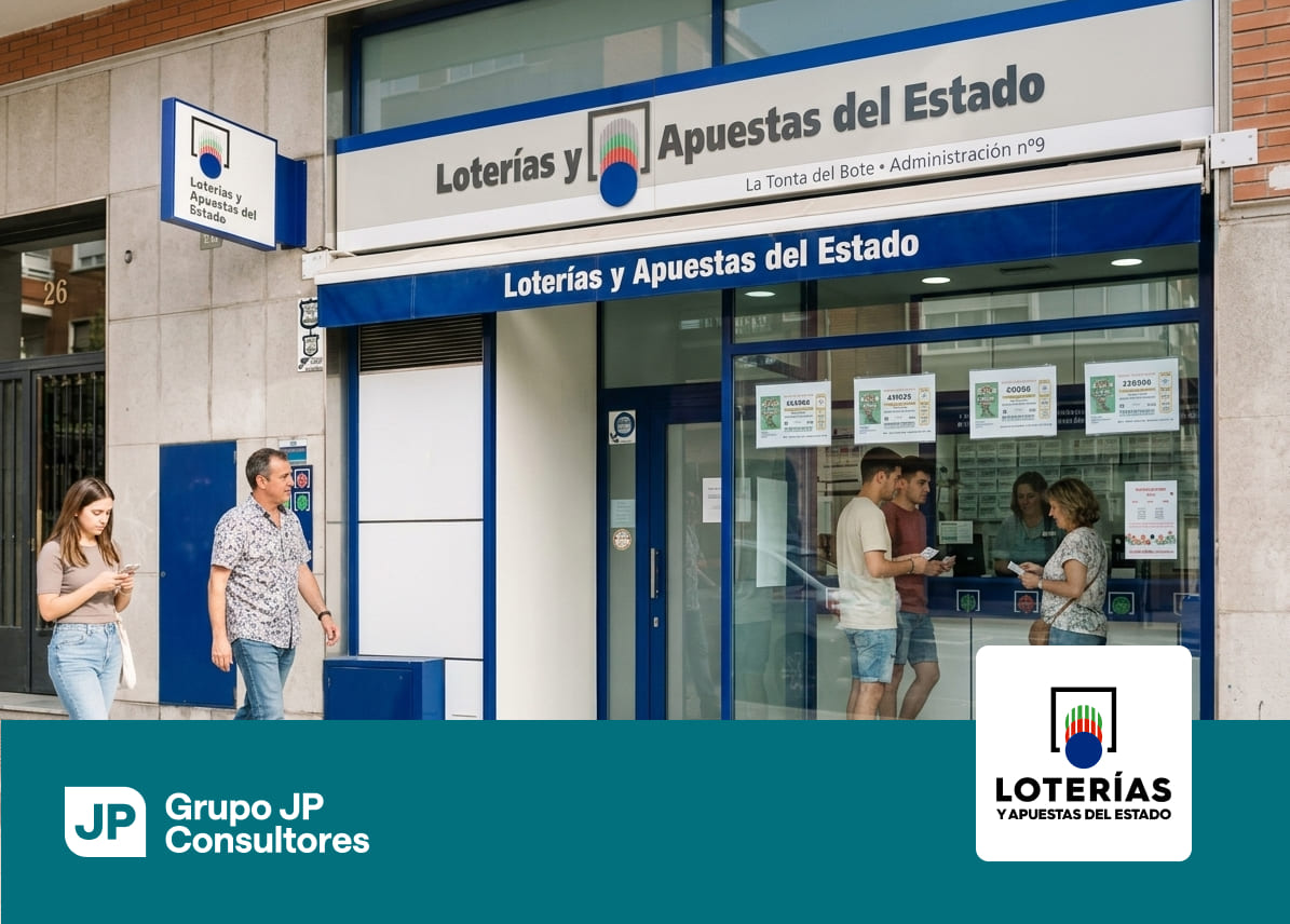 Administración de lotería en traspaso
